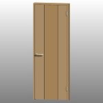 【建具】片開き 室内ドア【formZ】 in-door_0004