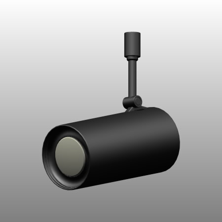 formZ 3D インテリア 照明器具 lighting equipment スポットライト spotlight 配線ダクト LED
