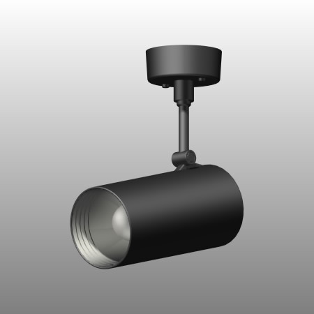 formZ 3D インテリア 照明器具 lighting equipment スポットライト spotlight 直付け 白熱灯