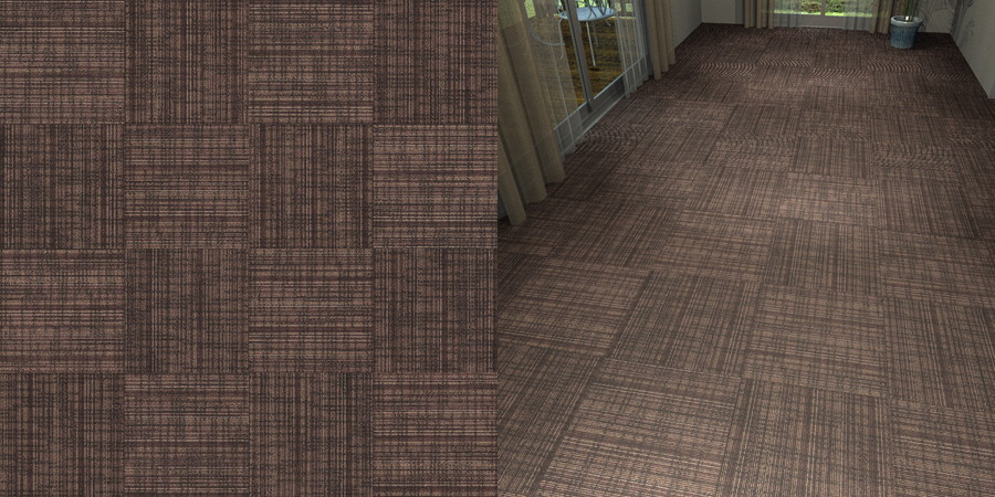 フリーデータ,2D,テクスチャー,texture,JPEG,タイルカーペット,tile,carpet,stripe,茶色,ブラウン,brown,黒色,ブラック,black,模様,市松貼り,サンゲツ,カーペットタイル,sangetsu,DT4357