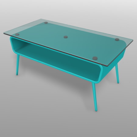 formZ 3D インテリア interior 家具 furniture ローテーブル low table リビングテーブル living