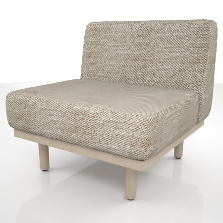 formZ 3D インテリア interior 家具 furniture 椅子 いす イス chair 長椅子 ソファ sofa リビングチェア livingchair