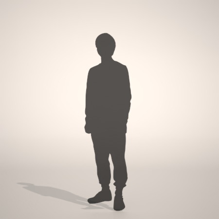 formZ 3D シルエット silhouette 男性 man スウェット
