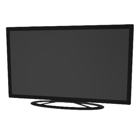 formZ 3D インテリア interior 家電製品 consumer electronics テレビ television