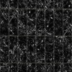 【タイル】黒色の大理石タイル (芋目地)【テクスチャー】 tile_0160