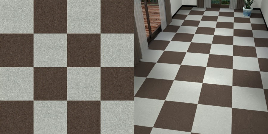 フリーデータ,2D,テクスチャー,texture,JPEG,タイルカーペット,tile,carpet,灰色,グレー,gray,茶色,ブラウン,brown,市松貼り,2色市松