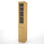 【家具】茶色の木目の食器棚【formZ】 cupboard_0023