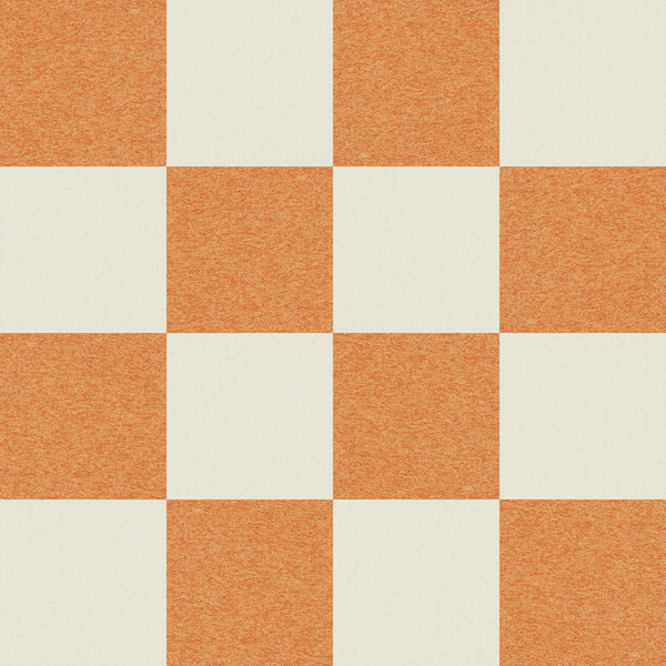 フリーデータ,2D,テクスチャー,texture,JPEG,タイルカーペット,tile,carpet,白色,しろ,ホワイト,white,橙,オレンジ色,orange,市松貼り,2色市松