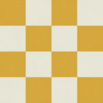 【タイルカーペット】白/黄色(市松張り)【テクスチャー】 tc_0305