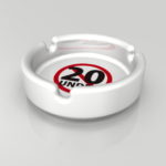 【インテリア雑貨】20歳未満禁止のマークがプリントされた 灰皿【formZ】 ashtray_0006