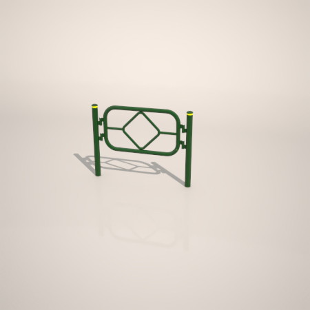 formZ 3D 道路 車両用防護柵 ガードフェンス ガードパイプ road guard pipe fence