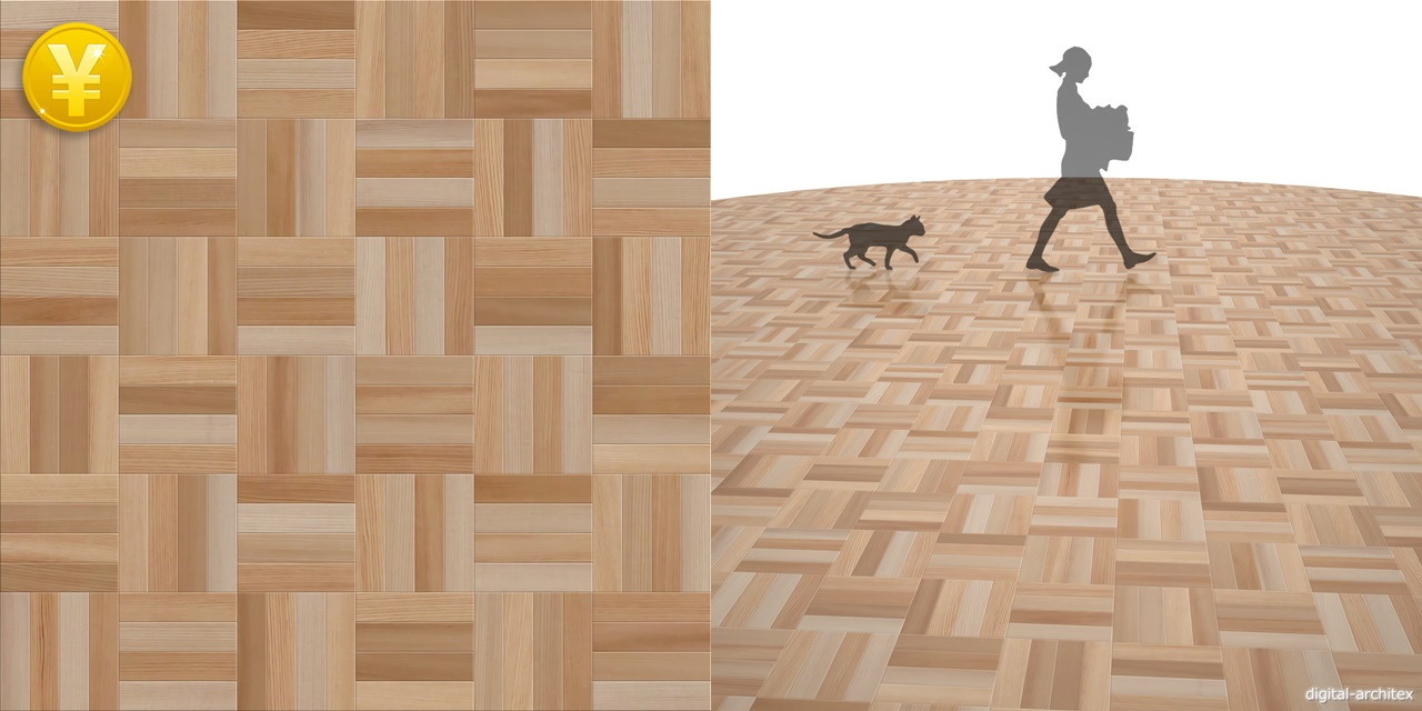 2D,テクスチャー,texture,JPEG,木質,floor,wooden flooring,wood,茶色,brown,杉の寄木張り市松張りのフローリング,木目