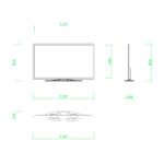 【2D部品】60インチのテレビ【DXF/autocad DWG】 2di-tv_0005