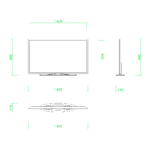 【2D部品】65インチのテレビ【DXF/autocad DWG】 2di-tv_0006