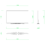 【2D部品】80インチのテレビ【DXF/autocad DWG】 2di-tv_0008