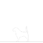 【2D部品】しっぽのたった 犬【DXF/autocad DWG】 2dsa-dog_0004
