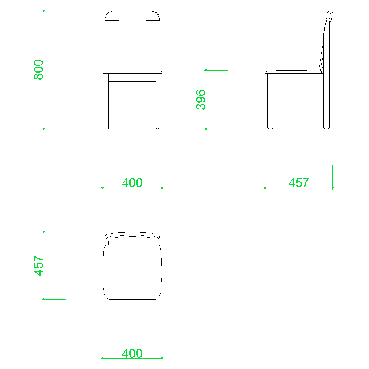 【2D部品】ダイニングチェア【DXF/autocad DWG】 2di-cha_0003