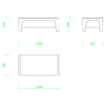 【2D部品】ローテーブル【DXF/autocad DWG】2di-tab_0010