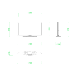 【2D部品】50インチのテレビ【DXF/autocad DWG】 2di-tv_0003