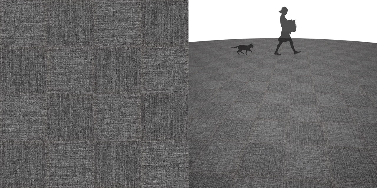 タイルカーペットのシームレステクスチャー丨床材 市松張り丨無料 商用可能 フリー素材 フリーデータ丨サンゲツ NT841