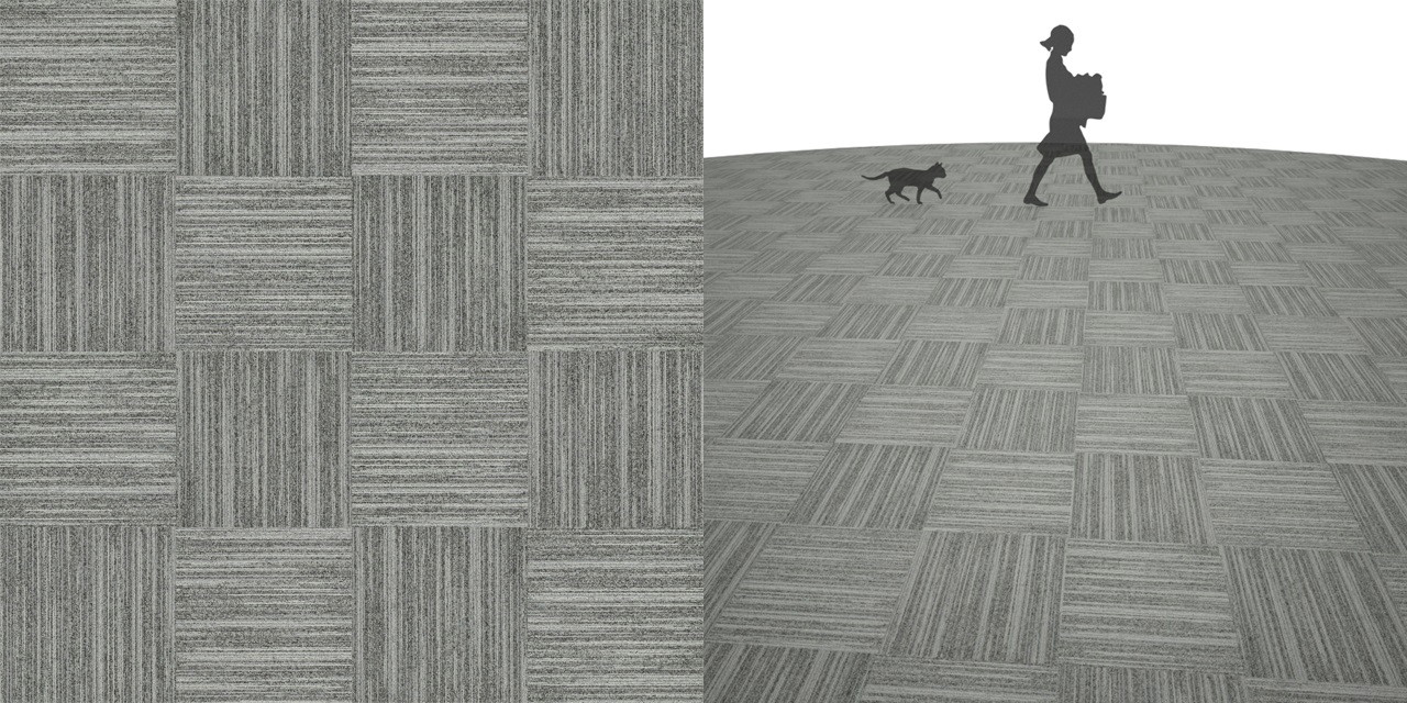 タイルカーペットのシームレステクスチャー丨床材 市松張り丨無料 商用可能 フリー素材 フリーデータ丨サンゲツ NT881