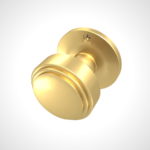 【ドアノブ】ゴールドの 室内扉のドアノブ（ビスあり）【formZ】 door-knob_0004