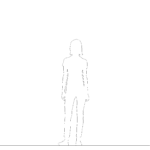 【2D部品】チノパンを穿いた女性【DXF/autocad DWG】 2ds-wom_0068