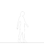 【2D部品】リブレギンスパンツを穿いた女性【DXF/autocad DWG】 2ds-wom_0069