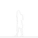 【2D部品】スカートを穿いた女性【DXF/autocad DWG】 2ds-wom_0070