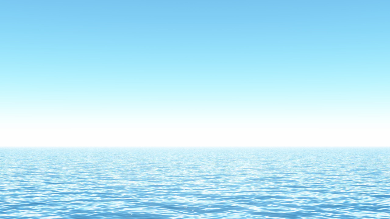 雲一つない青空と海丨CG 背景画像 海丨無料 商用可能 フリー素材 フリーデータ丨データ形式はjpegです