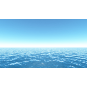 雲一つない青空と海丨CG 背景画像 海丨無料 商用可能 フリー素材 フリーデータ丨データ形式はjpegです