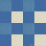 【タイルカーペット】青・水色・白 3色のチェック柄(市松張り)【テクスチャー】 tc_0449