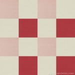 【タイルカーペット】白・淡いピンク・赤 3色のチェック柄(市松張り)【テクスチャー】 tc_0450