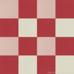 【タイルカーペット】赤・淡いピンク・白 3色のチェック柄(市松張り)【テクスチャー】 tc_0451