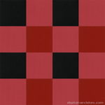 【タイルカーペット】ピンク・黒・赤 3色のチェック柄(市松張り)【テクスチャー】 tc_0462