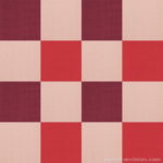 【タイルカーペット】淡いピンク・ワインレッド・赤 3色のチェック柄(市松張り)【テクスチャー】 tc_0495