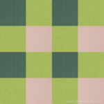 【タイルカーペット】黄緑・緑・ピンク 3色のチェック柄(市松張り)【テクスチャー】 tc_0509