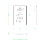 【2D部品】カメラ付きインターホン（埋込み型）【DXF/autocad DWG】 2de-iph_0002