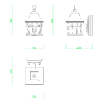 【2D部品】オシャレなポーチライト【DXF/autocad DWG】2del-pcl_0002