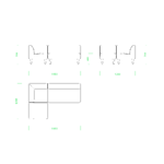 【2D部品】コーナーソファのセット【DXF/autocad DWG】 2di-sof_0022