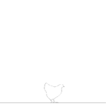 【2D部品】鳥【DXF/autocad DWG】 2dsa-bir_0001