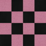 【タイルカーペット】黒とピンク（市松張り）【テクスチャー】 tc_0525