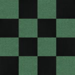 【タイルカーペット】黒と緑（市松張り）【テクスチャー】 tc_0527