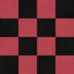 【タイルカーペット】黒と赤（市松張り）【テクスチャー】 tc_0529