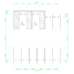 【2D部品】駐車場の図面の書き方・参考図【DXF/autocad DWG】 2de-pak_0016