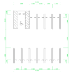 【2D部品】駐車場の図面の書き方・参考図【DXF/autocad DWG】 2de-pak_0017