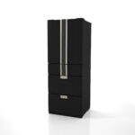 【家電】高さ1.8mサイズの冷蔵庫（黒色）【formZ】 refrigerator_0007