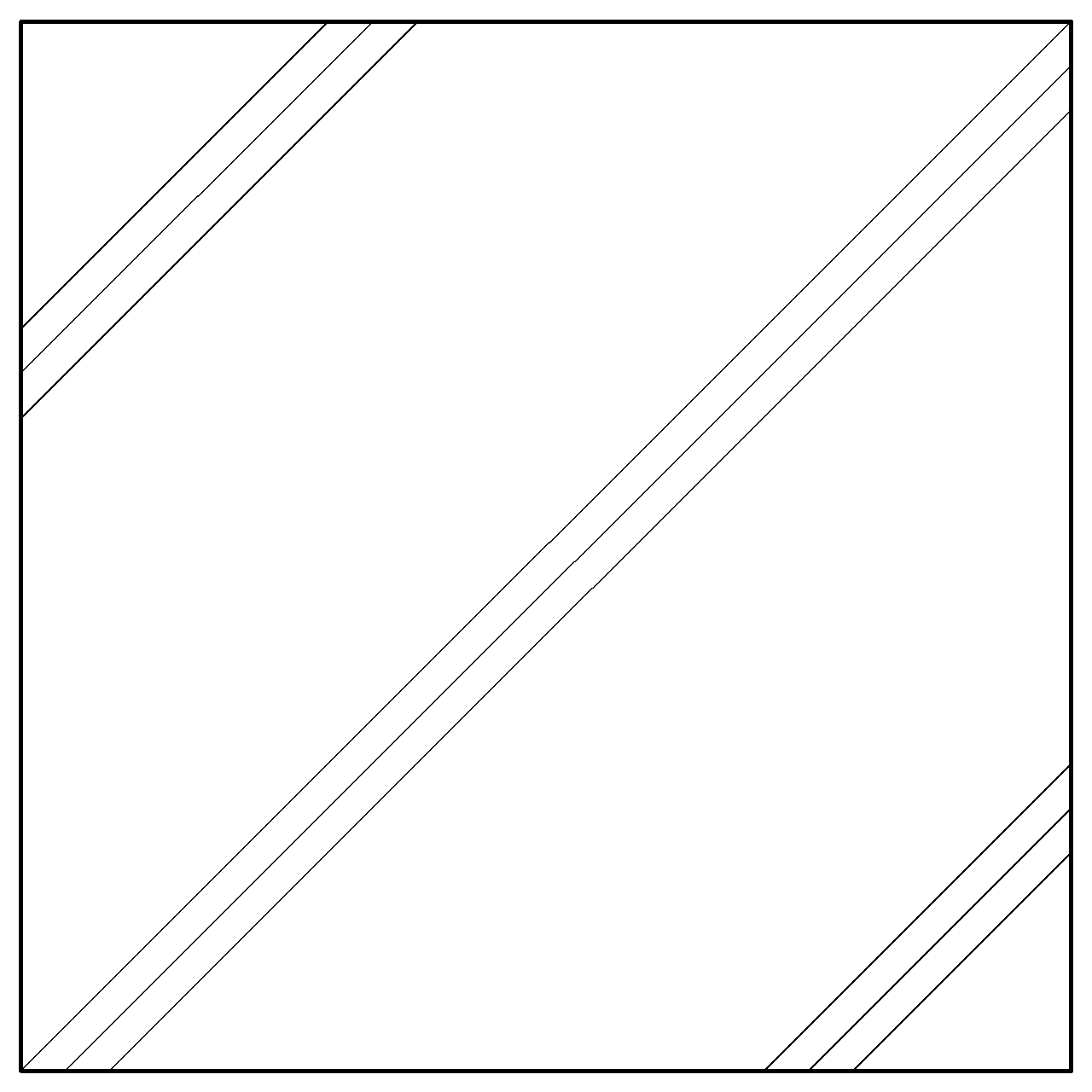 コンクリート（3重線）のハッチング│土間コン 平面図 断面図 建築計画図 施工図│カスタム パターン はっちんぐ hattinngu│2d cad データ フリー ダウンロード 無料 商用可能 フリー素材 オートキャド AUTOCAD pat │digital-architex.com