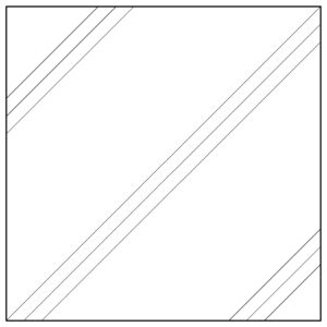 コンクリート（3重線）のハッチング│土間コン 平面図 断面図 建築計画図 施工図│カスタム パターン はっちんぐ hattinngu│2d cad データ フリー ダウンロード 無料 商用可能 フリー素材 オートキャド AUTOCAD pat │digital-architex.com