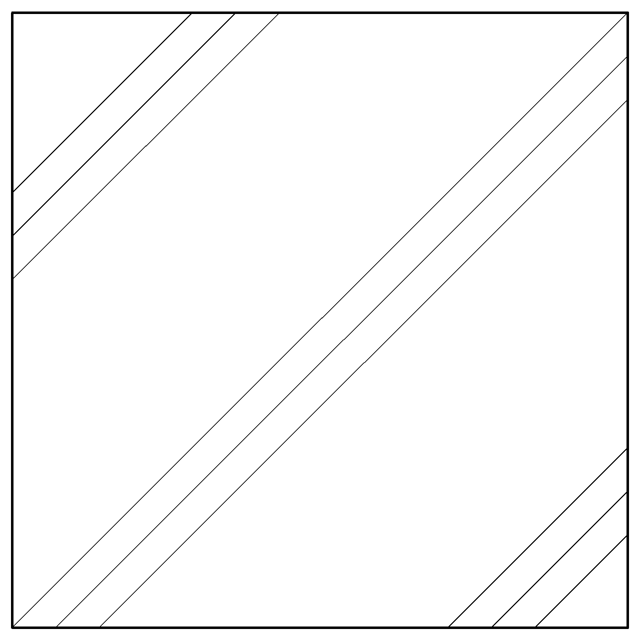 コンクリート（3重線）のハッチング│土間コン 平面図 断面図 建築計画図 施工図│カスタム パターン はっちんぐ hattinngu│2d cad データ フリー ダウンロード 無料 商用可能 フリー素材 オートキャド AUTOCAD pat │digital-architex.com